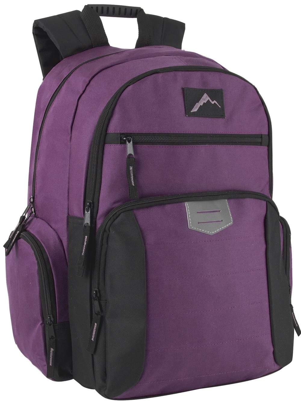 Multi Compartment Backpack in Purple & Black NWT - Picture 2 of 6
